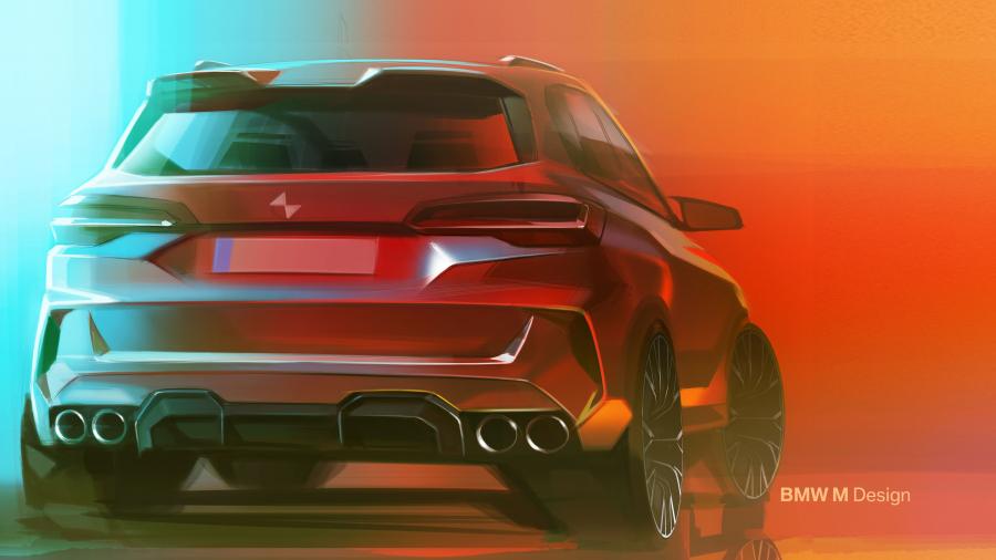 Эскиз BMW X5 M Competition (F85) 2019 года  (WW) (фото 76 из 84)